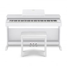 Casio AP270WE Digital Piano with bench - White