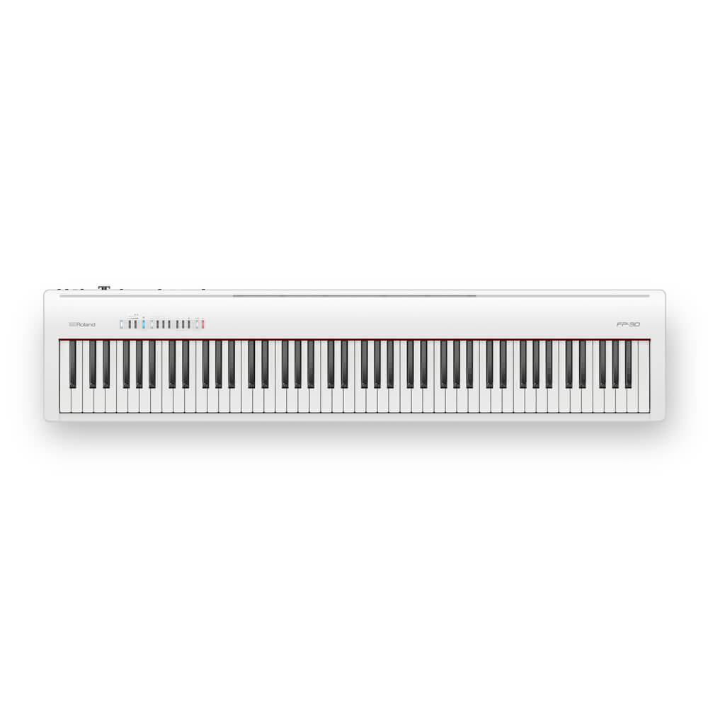 Roland Fp30 Digital Piano White Fp30wh Australian Piano Warehouse