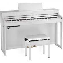Roland HP702WH Digital Piano with bench White (HP702WH)