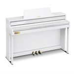 Casio AP750WE Digital Piano with Bench - White - Image 9