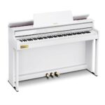 Casio AP750WE Digital Piano with Bench - White - Image 6