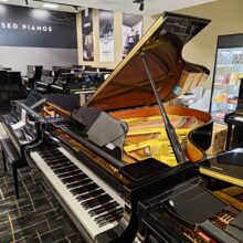 YAMAHA C5A (POLISHED BLACK) - USED