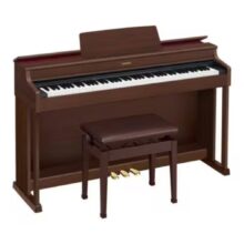 Casio AP470BN Digital Piano with Bench - Brown - EX DISPLAY (PERTH)