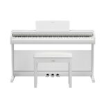 Yamaha YDP146WH Arius Digital Piano with bench White (YDP146WH) - Image 3