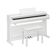 Yamaha YDP166WH Arius Digital Piano with bench White (YDP166WH)