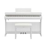 Yamaha YDP166WH Arius Digital Piano with bench White (YDP166WH) - Image 5